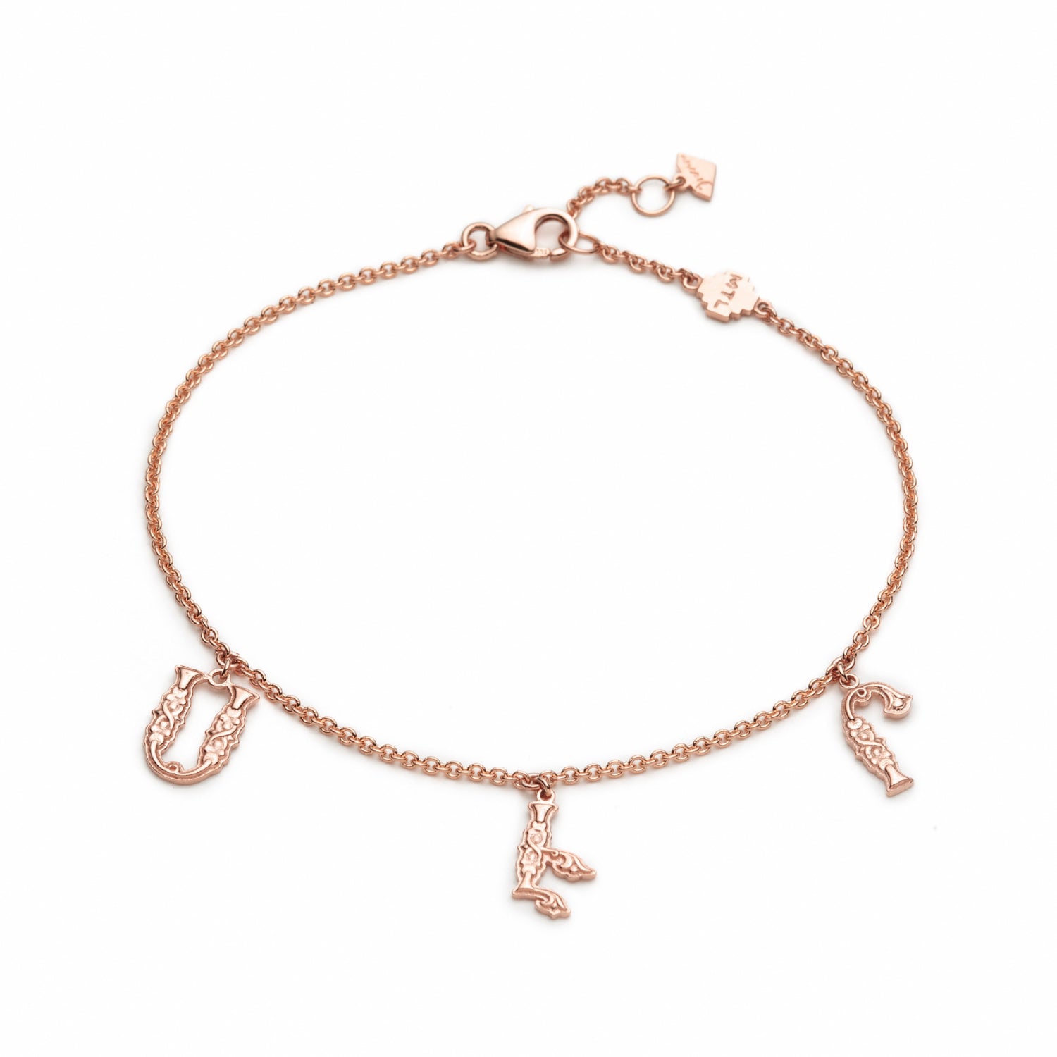 "Ser" - Love Armenian Bracelet in Rose Gold