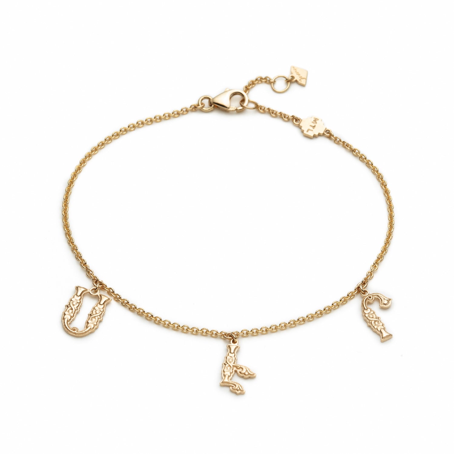 "Ser" - Love Armenian Bracelet in Yellow Gold