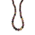 Tourmaline Bead Necklace Closeup