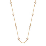 Lepia Mermaid Scale Mini Motif Necklace in Yellow Gold