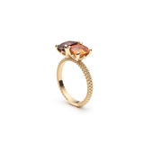 Double Garnet Toi et Moi Mermaid Ring